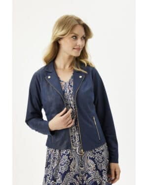 Molly Jacket fra In Front i Farven Navy - Molly Navy